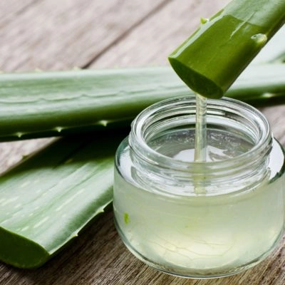 Aloe barbadensis leaf juice